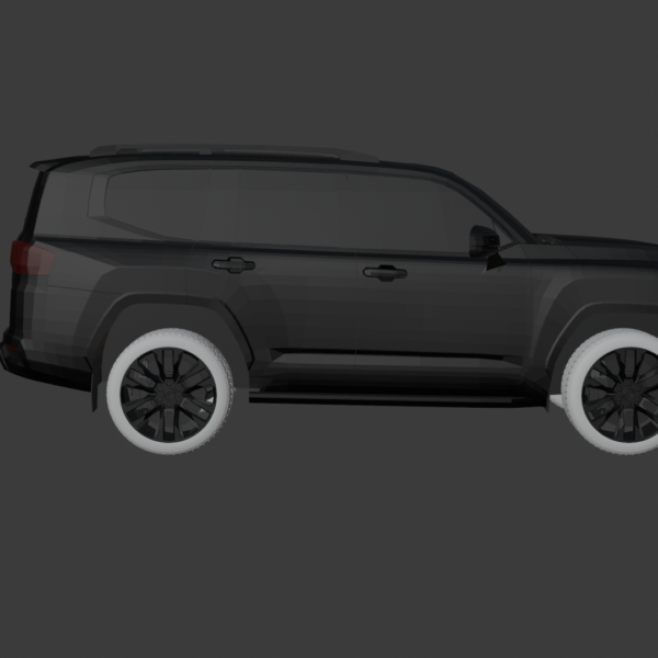 Toyota Land Cruiser 300 3D Model