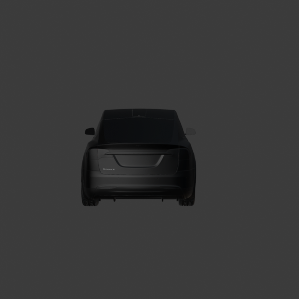 Tesla Model X 3D Model