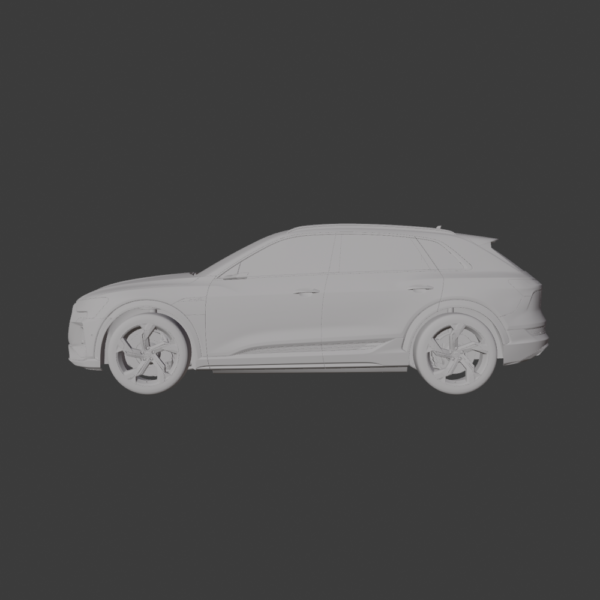 0001 Audi e-tron S 3D Model