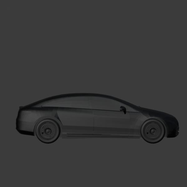 Mercedes-Benz EQS 3D model