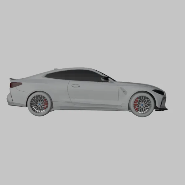 0001 BMW M4 CSL 3D Model