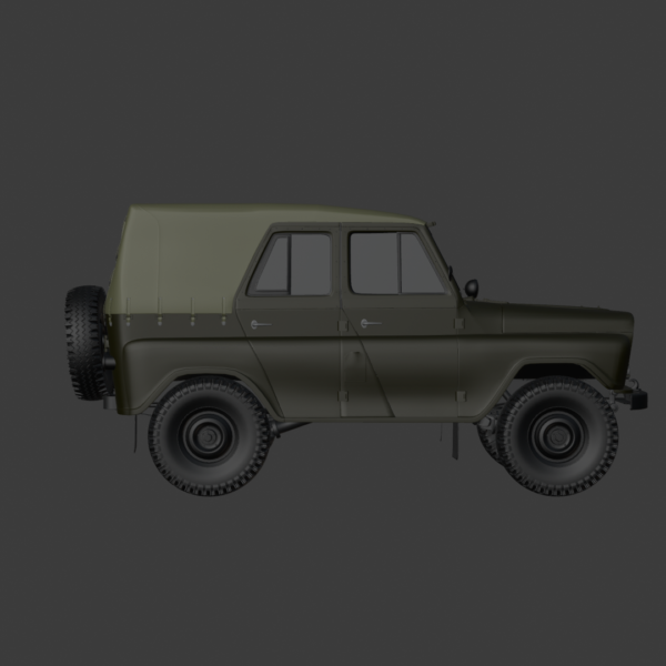UAZ 469 (1970) 3D model