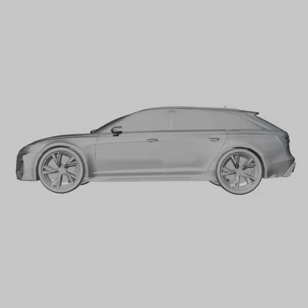 0001 Audi RS6 Avant 3D Model