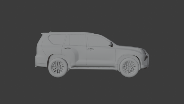 0001 Lexus GX 460 3D model