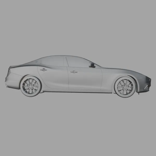 Maserati Ghibli Hybrid 3D Model