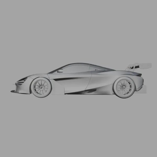 0001 McLaren 720S GT3 3D Model