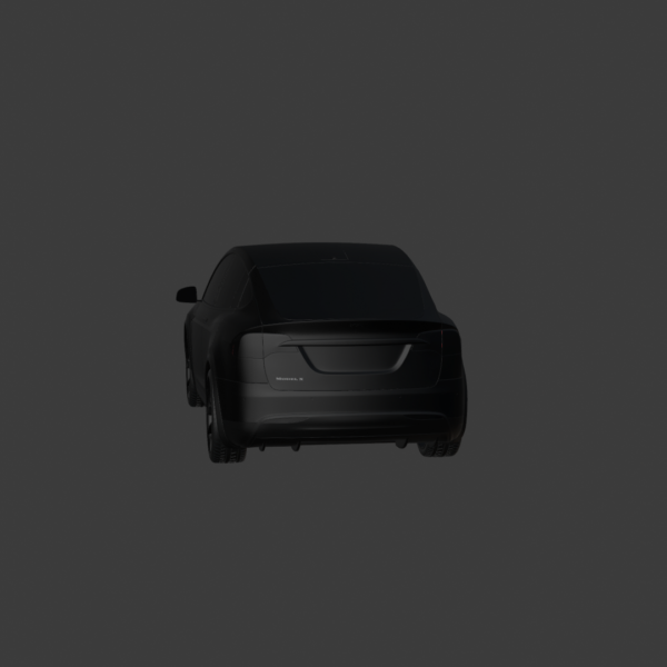 Tesla Model X 3D Model
