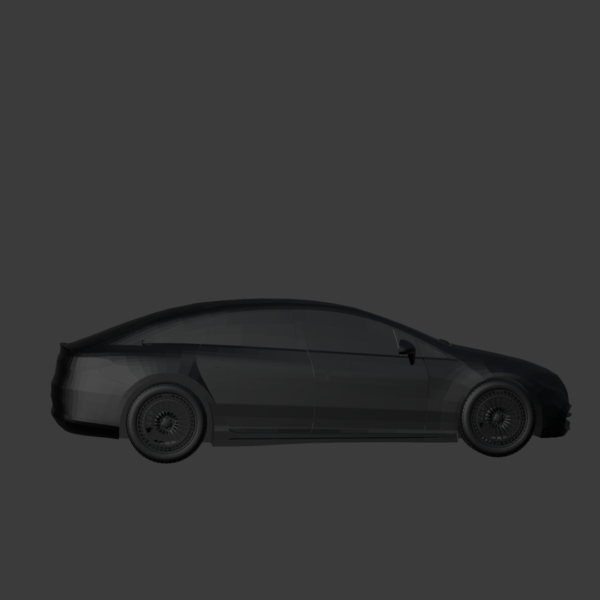 Mercedes-Benz EQS 3D model