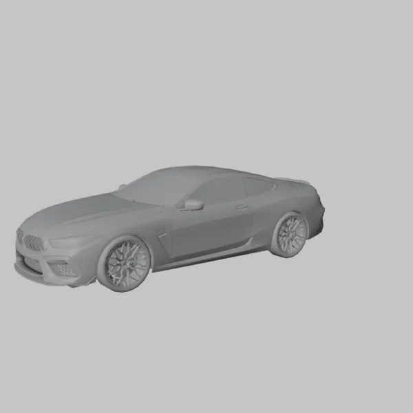 0002 BMW M8 Competition 3D Model