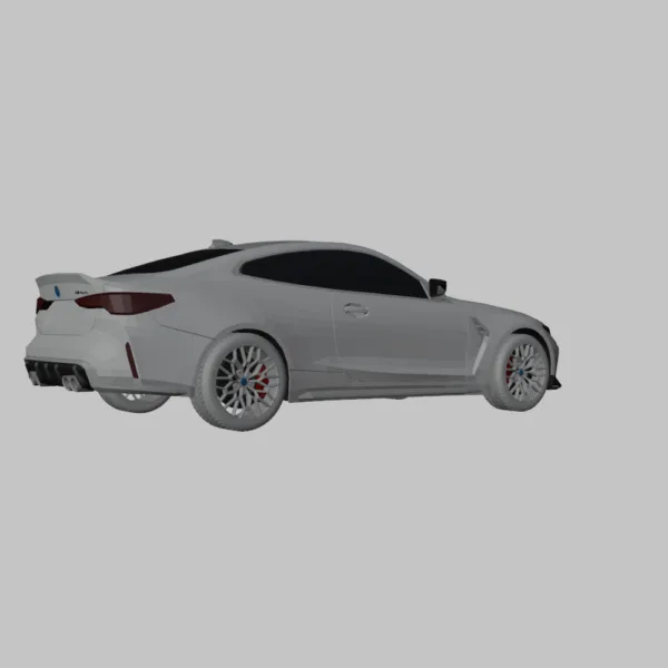 0002 BMW M4 CSL 3D Model