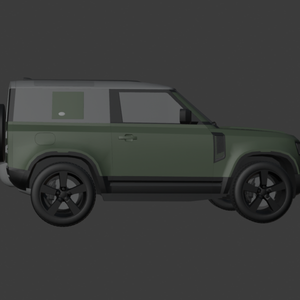 Land Rover Defender 90 3D model