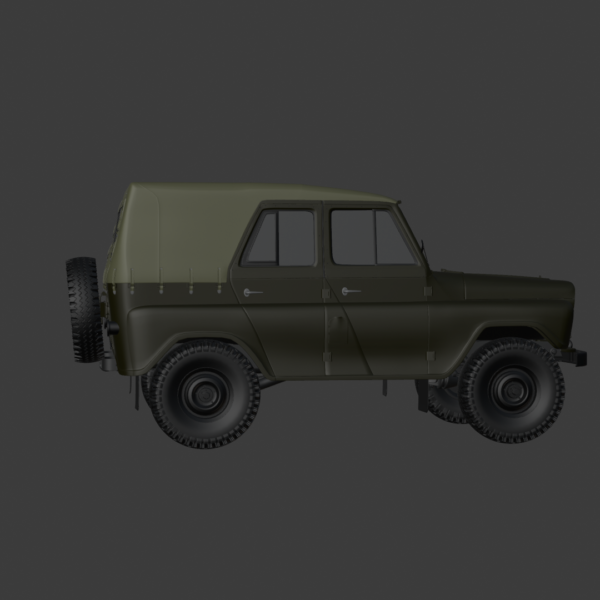 UAZ 469 (1970) 3D model