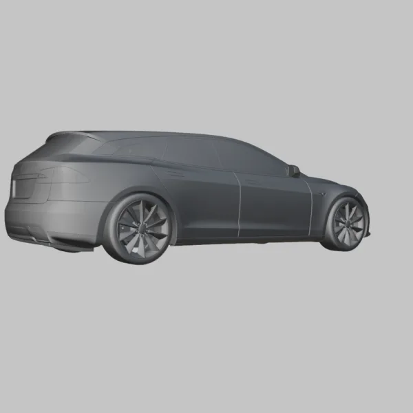 Tesla Model S Shooting Brake 3D Model