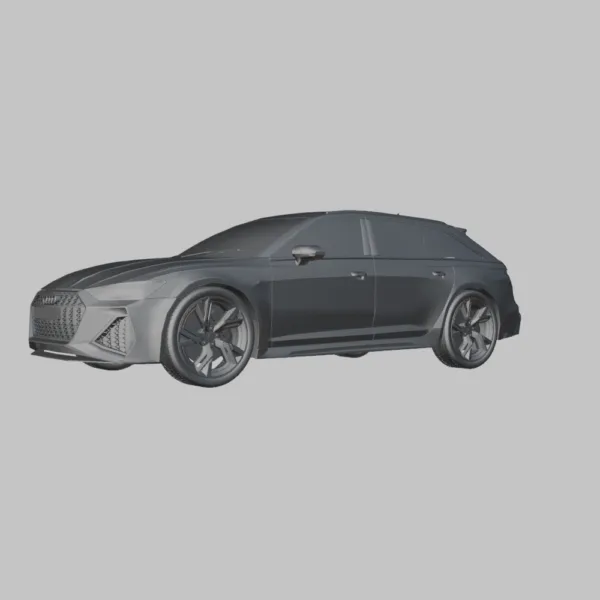 0002 Audi RS6 Avant 3D Model