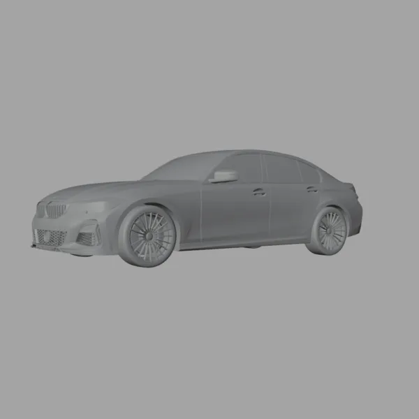 BMW Alpina D3 S Sedan 3D Model
