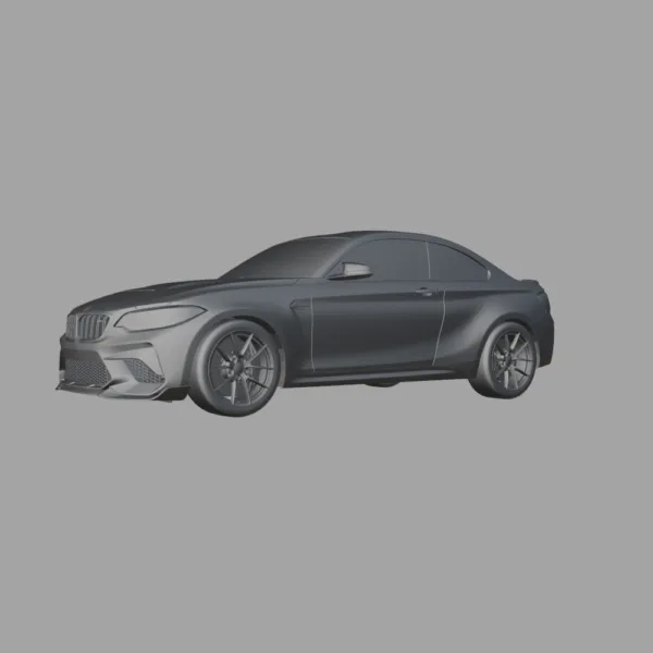 BMW M2 CS 2020 3D Model