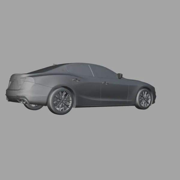 Maserati Ghibli Hybrid 3D Model