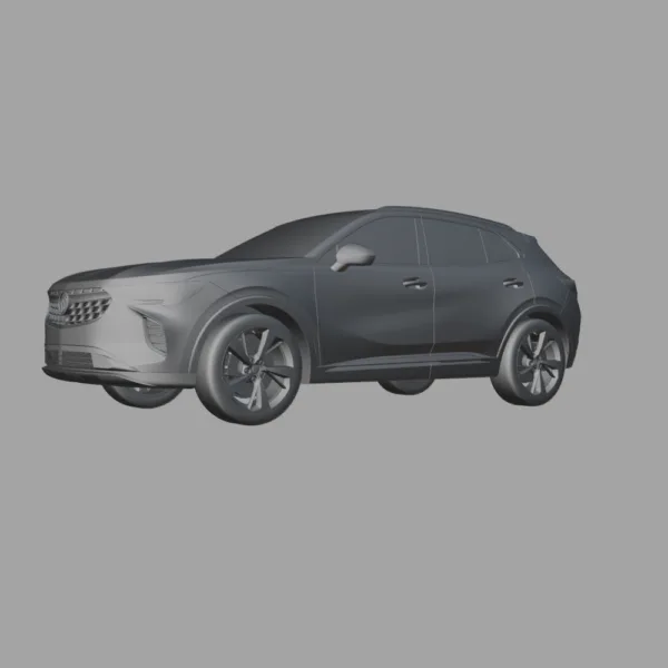 0002 Buick Envision 3D Model Mid Size Luxury SUV