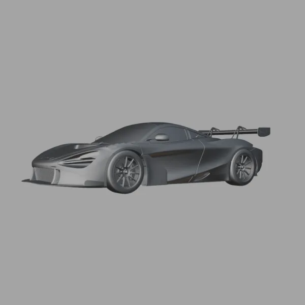 0002 McLaren 720S GT3 3D Model