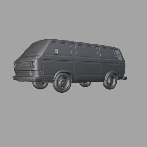 Volkswagen Transporter T3 3D Model