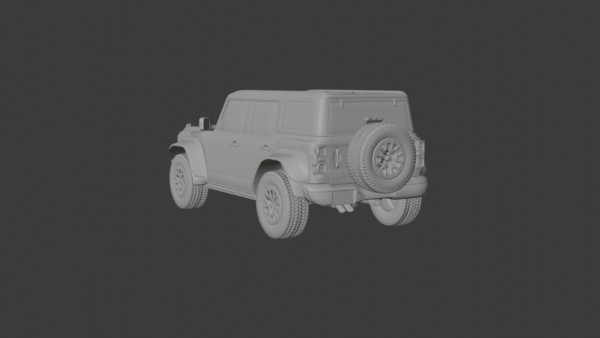 Ford Bronco Raptor 3D Model