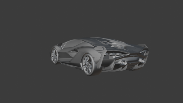 Lamborghini Sian 3D Model