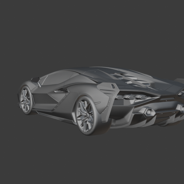 Lamborghini Sian 3D Model
