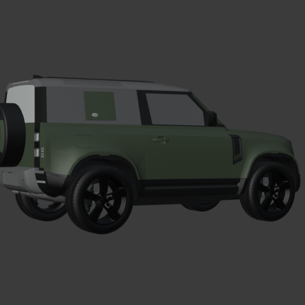 Land Rover Defender 90 3D model