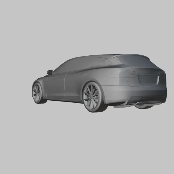 Tesla Model S Shooting Brake 3D Model