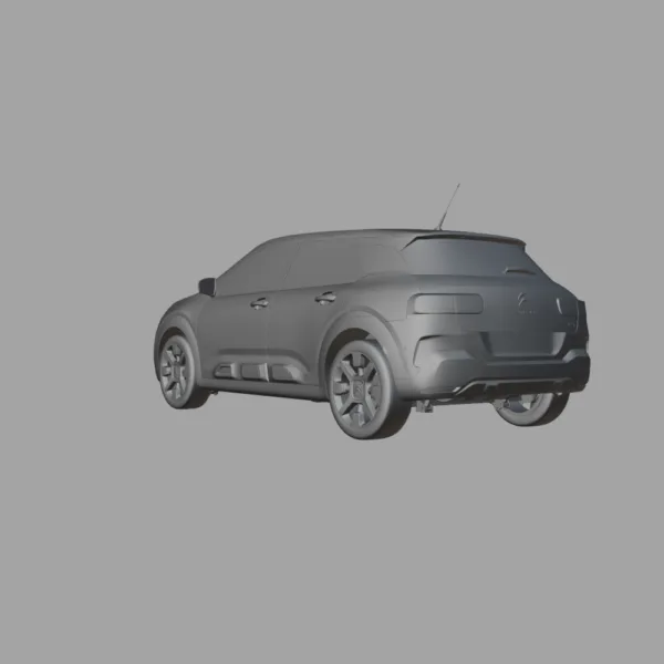 0003 Citroën C4 Cactus 3D Model