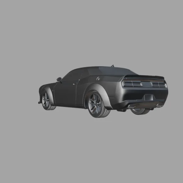 0003 Dodge Challenger SRT Hellcat 3D Model