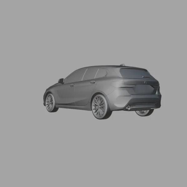 0003 BMW 1 Series F40 3D Model