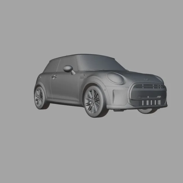 0003 Mini Cooper 3-Door 3D Model