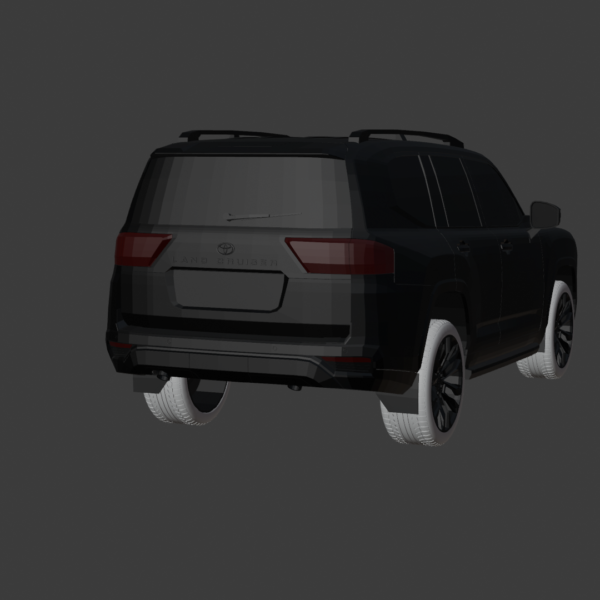 Toyota Land Cruiser 300 3D Model