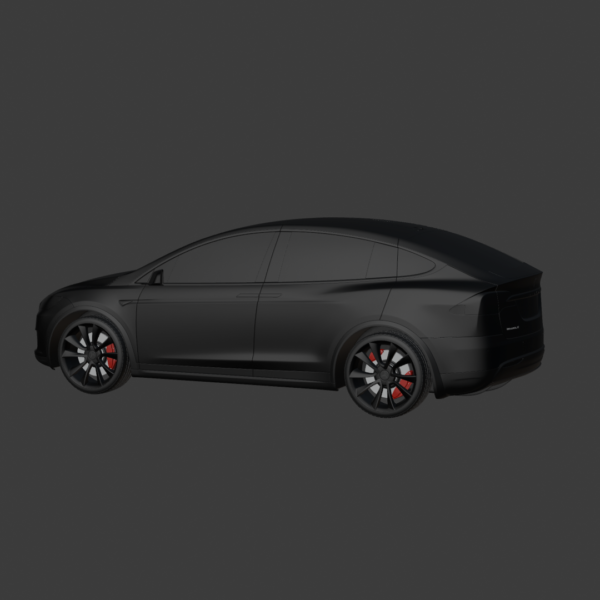 Tesla Model X 3D Model