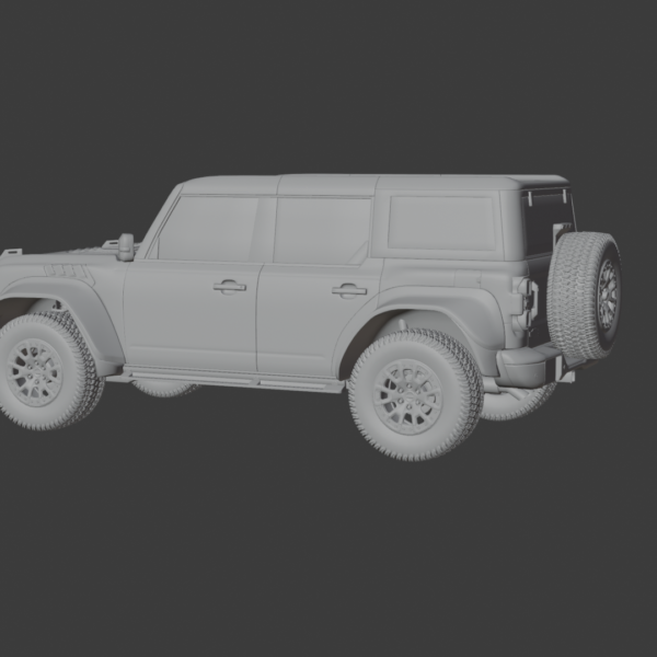 Ford Bronco Raptor 3D Model