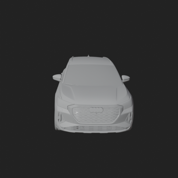 0004 Audi Q4 E-Tron S Line 3D Model