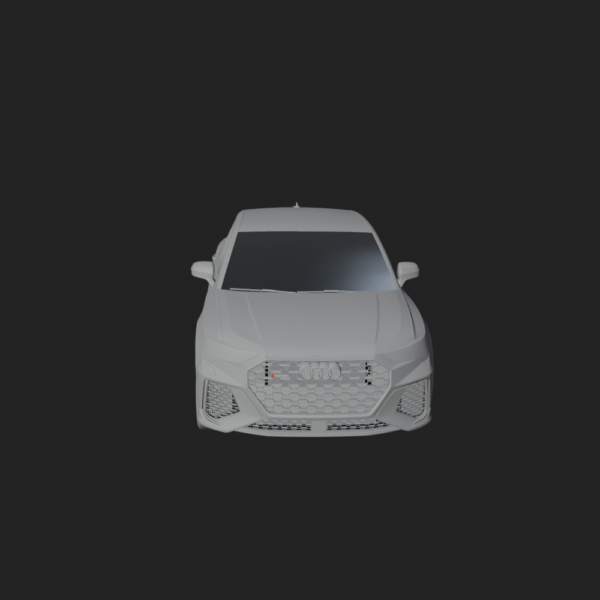 Audi RS Q3 Sportback 3D Model – Dynamic and Compact SUV