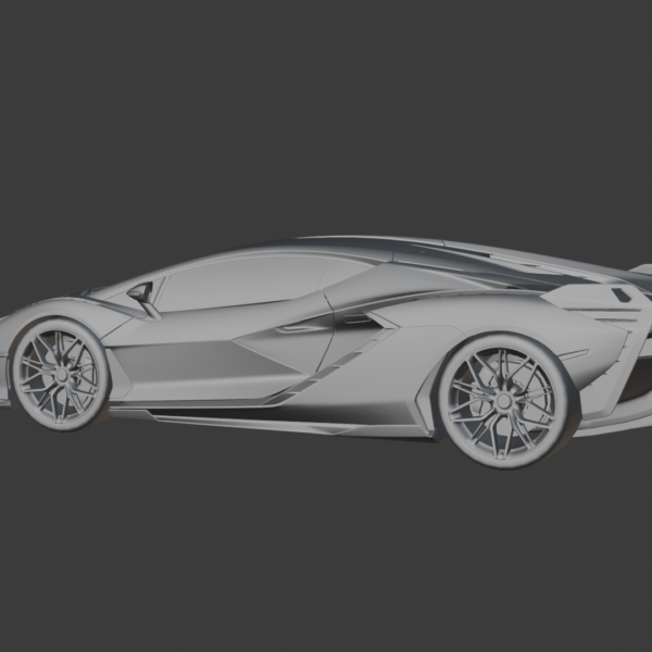 Lamborghini Sian 3D Model