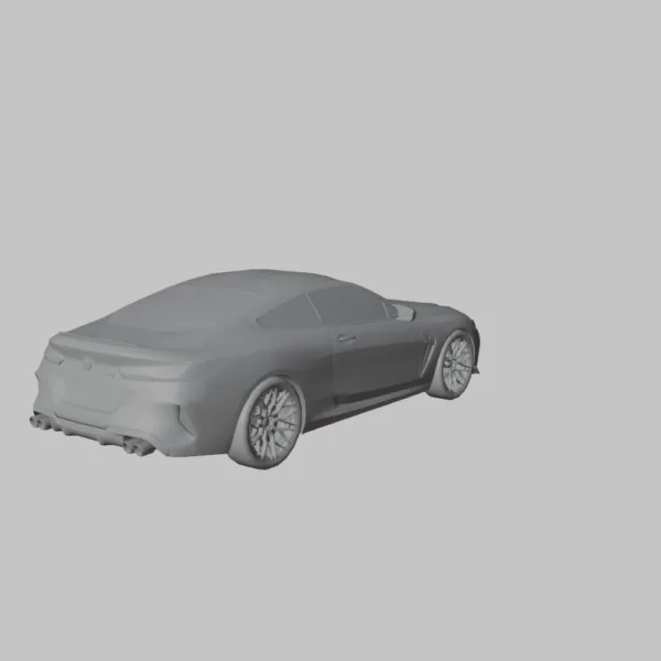 0004 BMW M8 Competition 3D Model