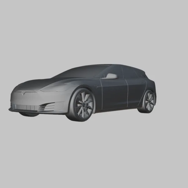 Tesla Model S Shooting Brake 3D Model