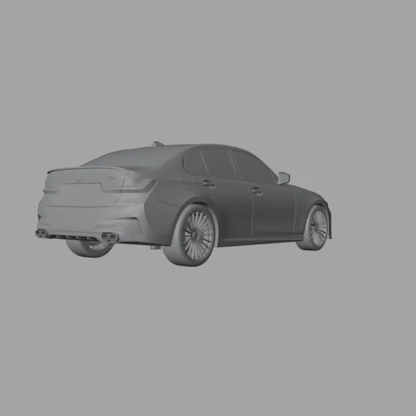 BMW Alpina D3 S Sedan 3D Model