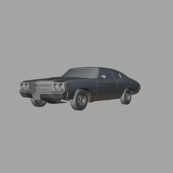 Chevrolet Chevelle SS 1970 3D Model