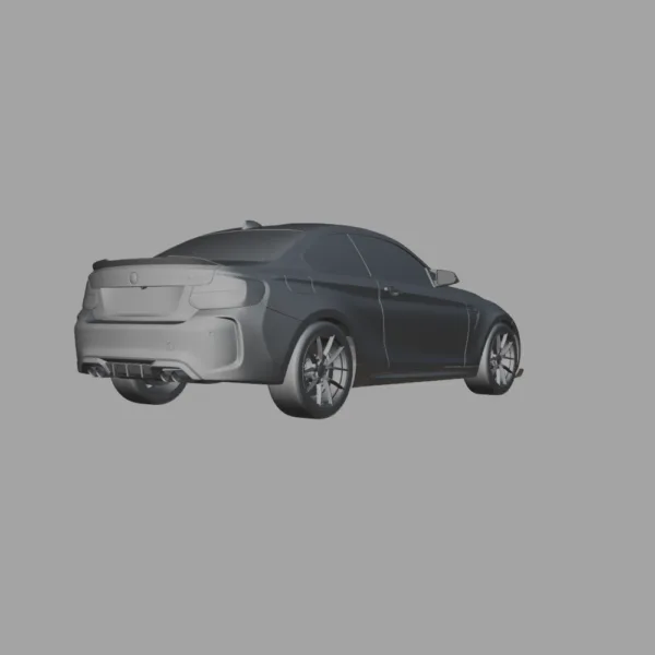 BMW M2 CS 2020 3D Model