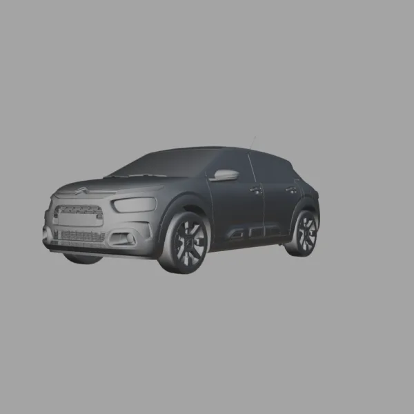 0004 Citroën C4 Cactus 3D Model