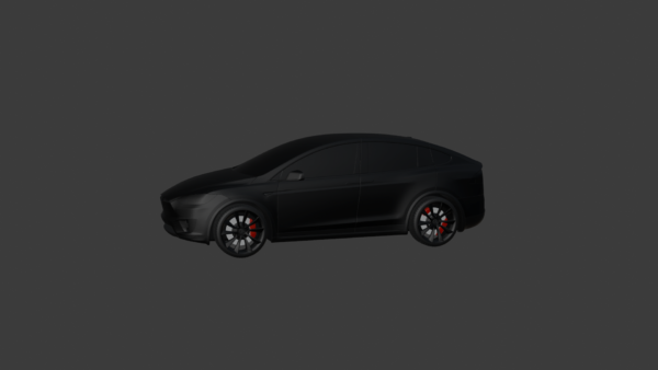 0005 (11) Tesla Model X 3D Model