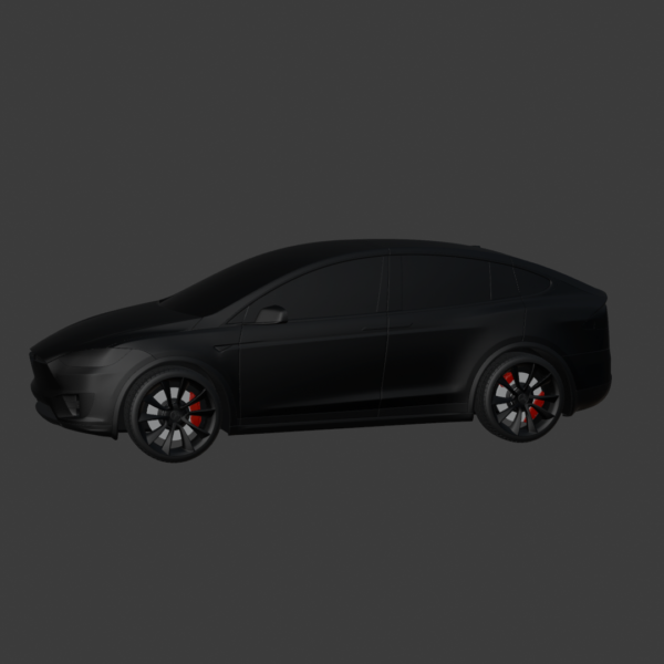 Tesla Model X 3D Model