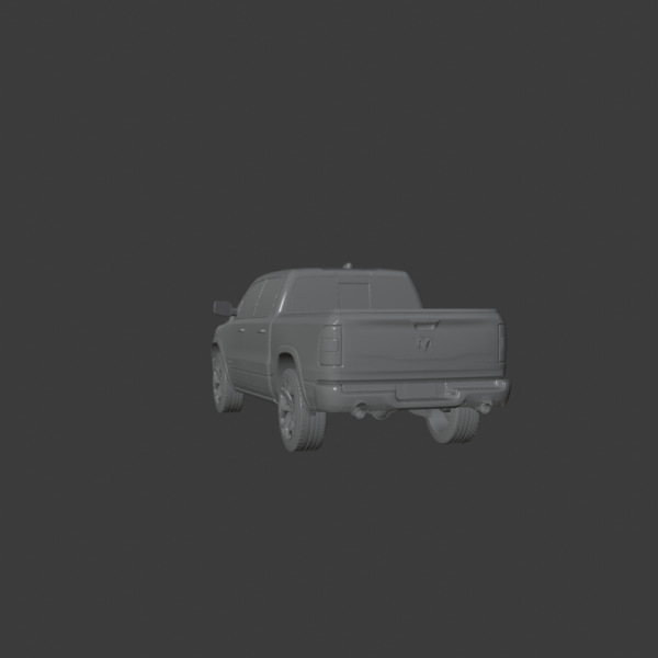 RAM 1500 Limited 3D Model
