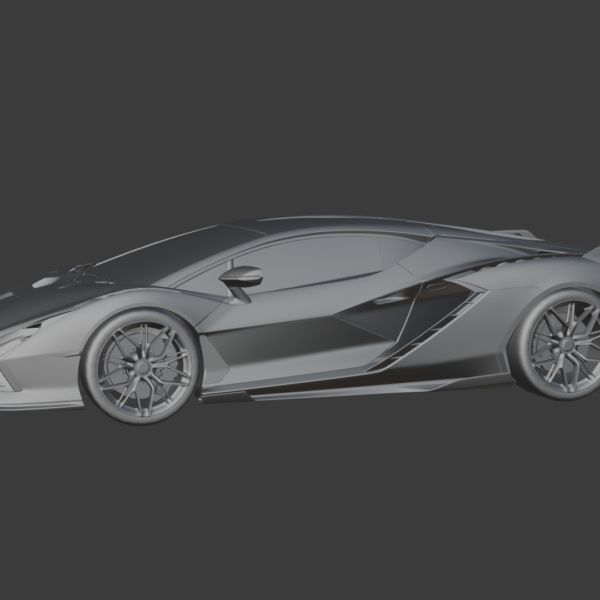 Lamborghini Sian 3D Model
