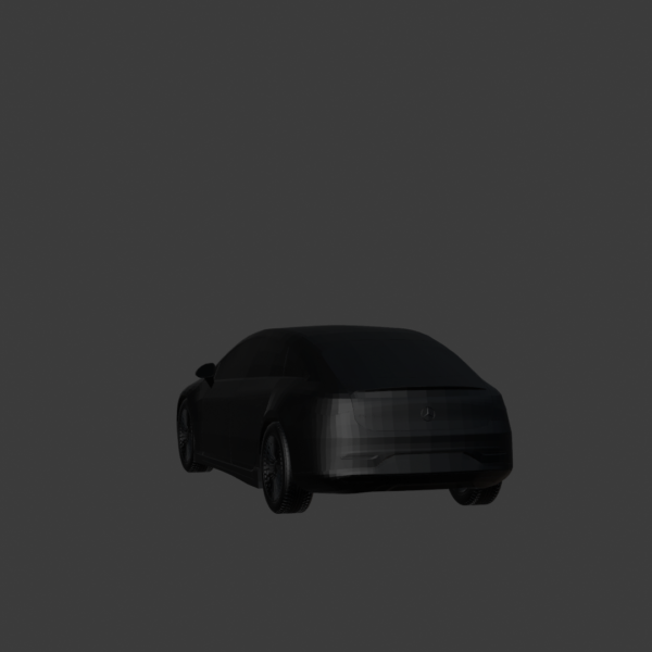 Mercedes-Benz EQS 3D model